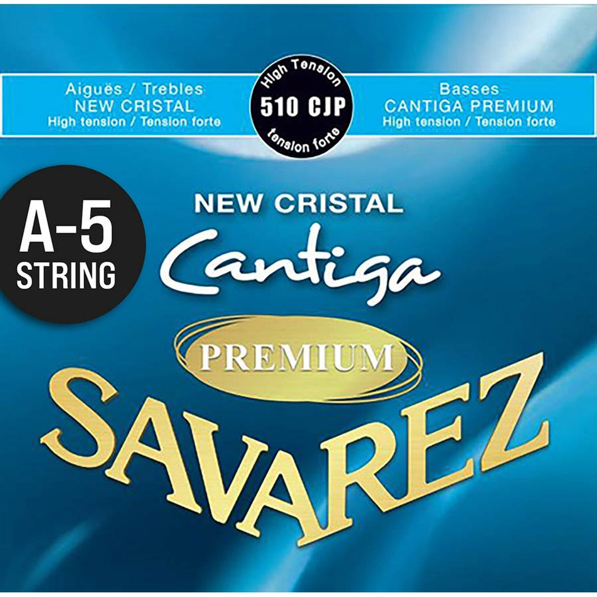 Savarez 515-JP A-5 snaar, silver plated wound, from 510-CJP set, high tension