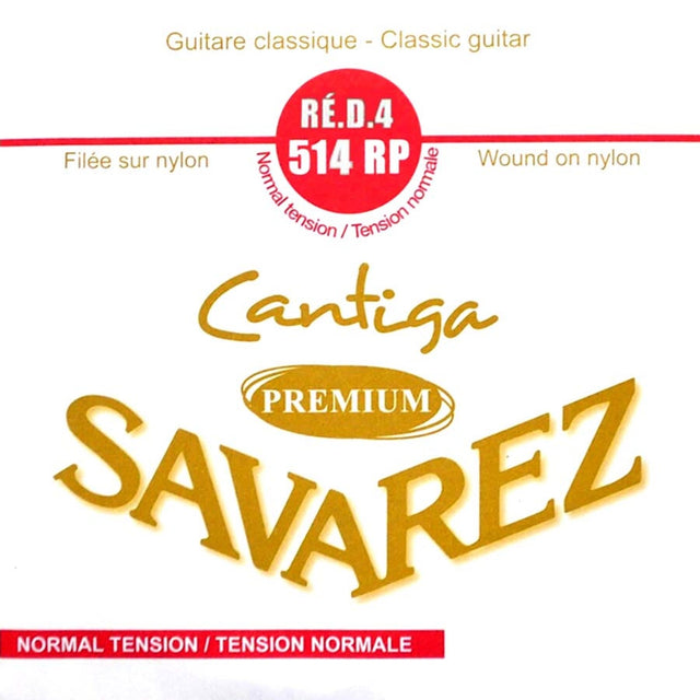 Savarez 514-RP D-4 snaar, silver plated wound, from 510-CRP set, standard tension