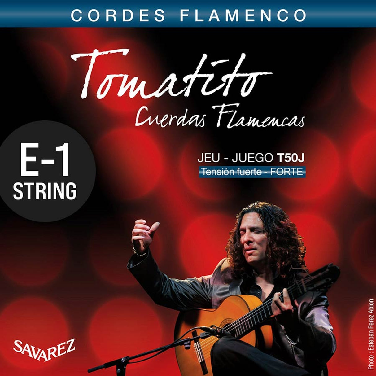 Savarez T51-J E-1 snaar, from Tomatito signature set, flamenco, hard tension