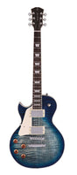 Sire Guitars L7L/TBL Linkshandige elektrische gitaar L-stijl transparant blauw