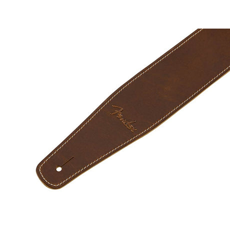 Fender 990641021 verweerde leren band, 2.5", tan