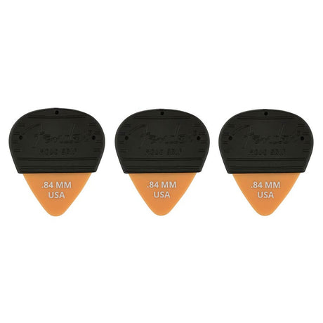 Fender 1985351404 Mojo Grip picks, dura-tone delrin 0.84, 3-pack