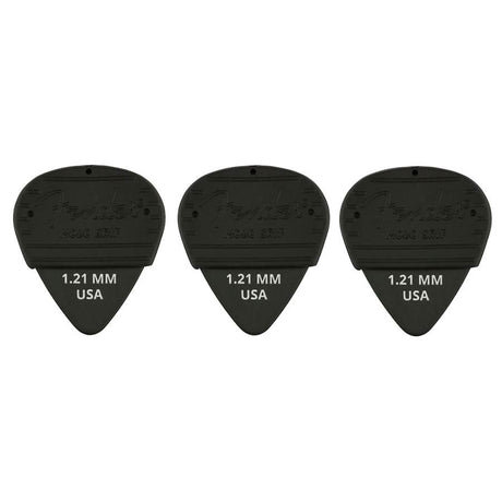 Fender 1985351406 Mojo Grip picks, dura-tone delrin 1.21, 3-pack