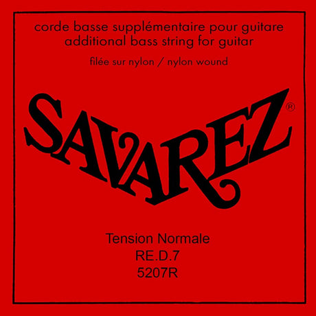 Savarez 5207-R D-7 snaar, rectified nylon, additional snaar for classic guitars