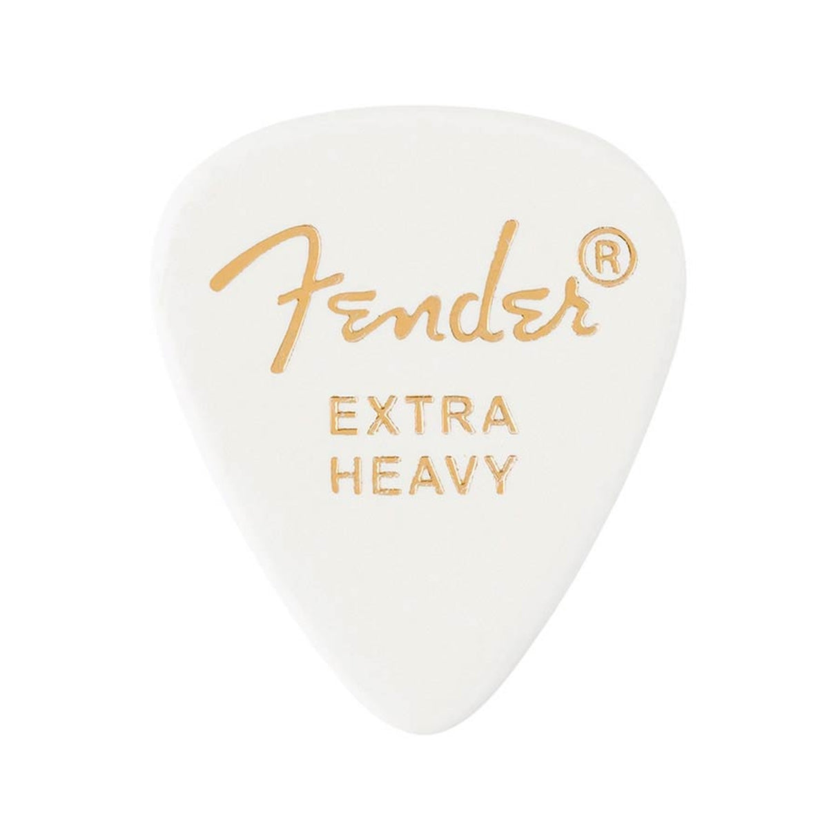 Fender 1980351280 351 vorm premium picks, extra zwaar, wit, 12-pack