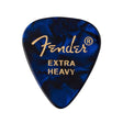 Fender 1980351602 351 vorm premium picks, extra zwaar, blauwe moto, 12-pack