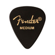 Fender 1980351806 351 vorm premium picks, medium, zwart, 12-pack