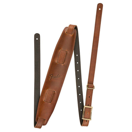 Fender 990689121 long vintage saddle strap, cognac