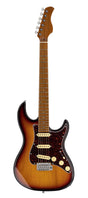 Sire Guitars S7V/3TS electrische gitaar, S Vintage style, elzen body, 3-tone sunburst