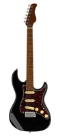 Sire Guitars S7V/BK electrische gitaar, S Vintage style, elzen body, zwart