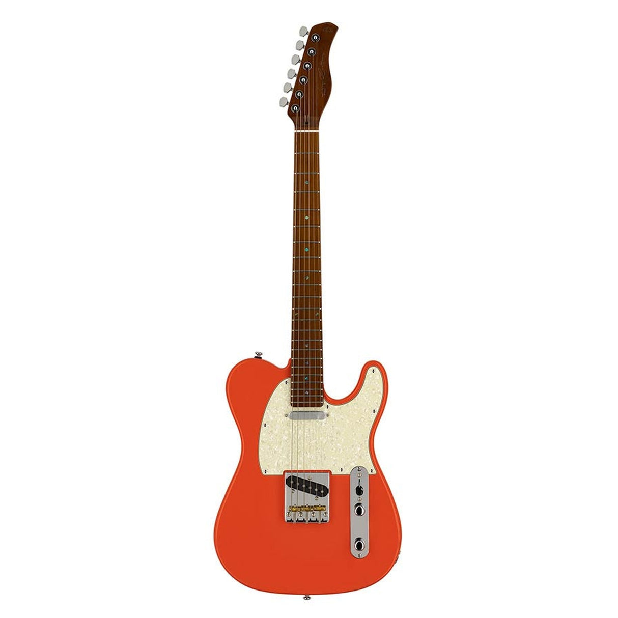 Sire Guitars T7/FR electrische gitaar, T-style, elzen body, fiesta red