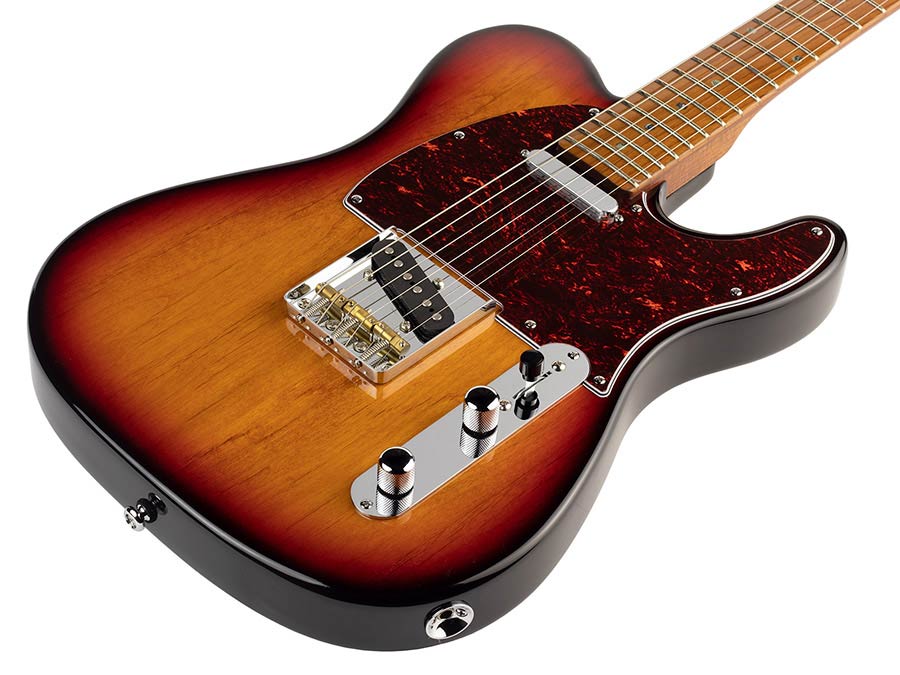 Sire Guitars T7/3TS electrische gitaar, T-style, elzen body, tobacco sunburst