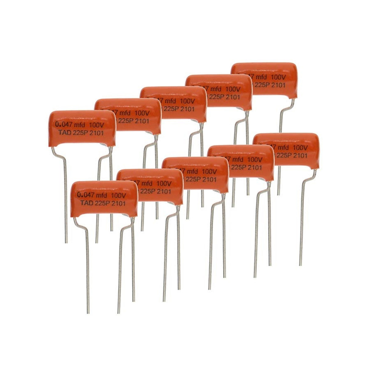 TAD V471225P/10 Sprague Orange Drop 225P capacitor 0.047uF, 10-pack