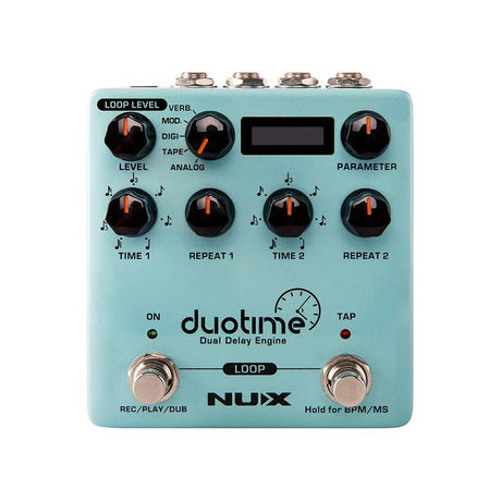 NUX NDD-6 effect pedaal dubbele delay motor DUO TIME