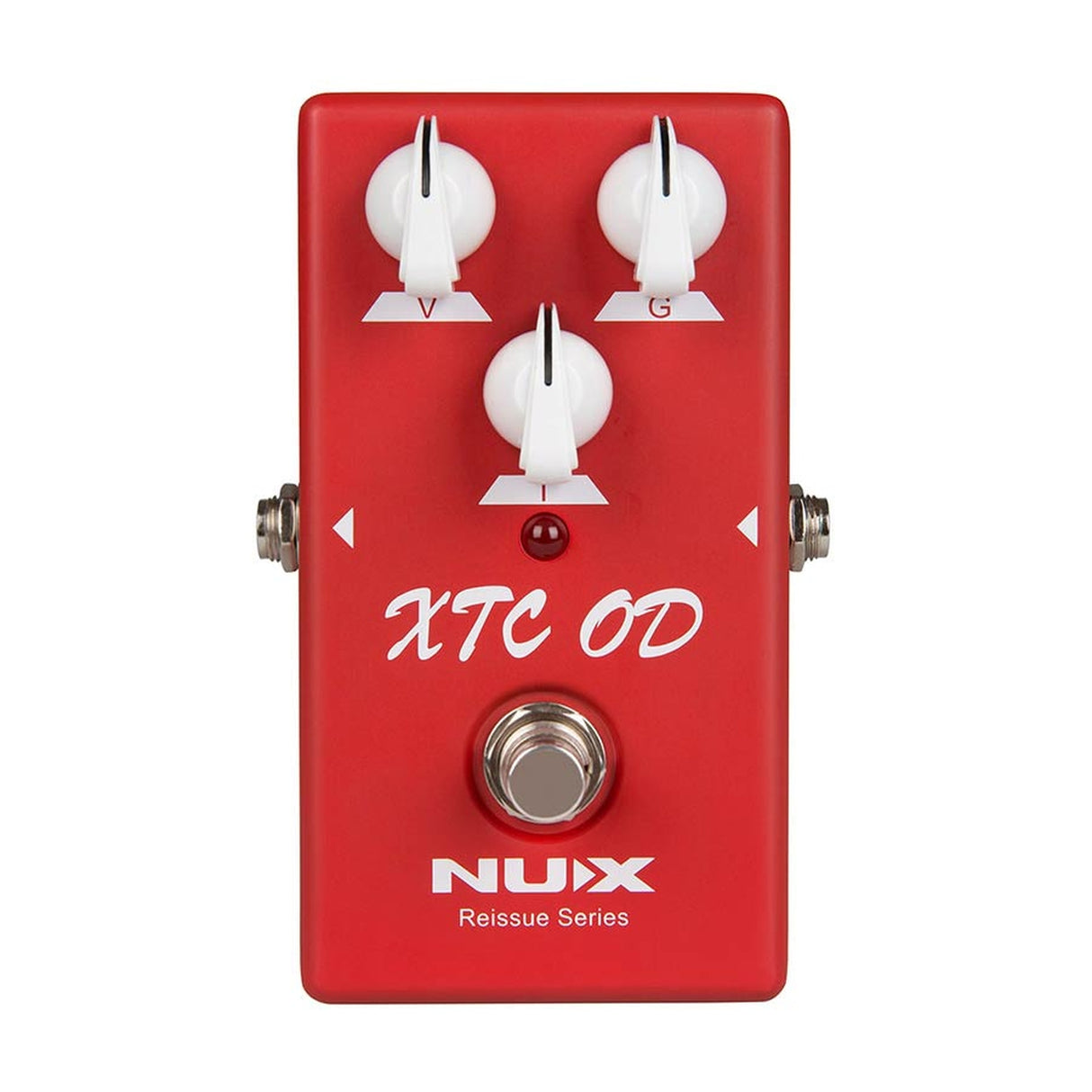 NUX XTC-10 analoge effect pedaal rood kanaal rijke overdrive XTC OD