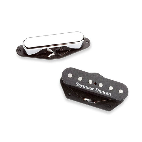 Seymour Duncan SD40667 Hot Tele set voor TE, STR-2 hals en STL-2 brug , chroom / zwart