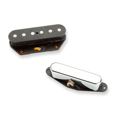 Seymour Duncan SD36219 Vintage Broadcaster set voor TE, STR-1 hals en STL-1B brug , chroom / zwart