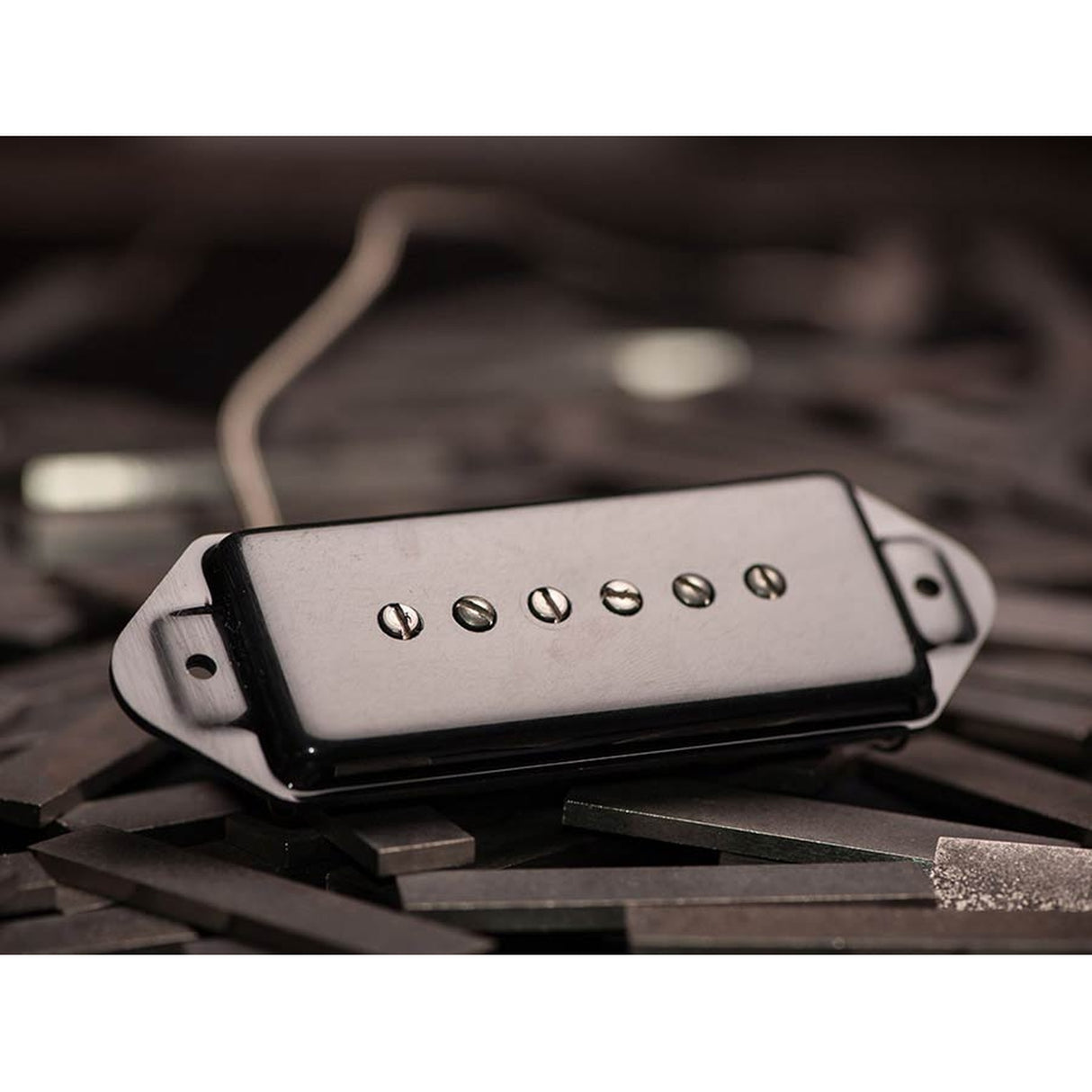 Seymour Duncan SD00418 enkele spoel pickup Antiquity P90 Dog-Ear, hals, zwart