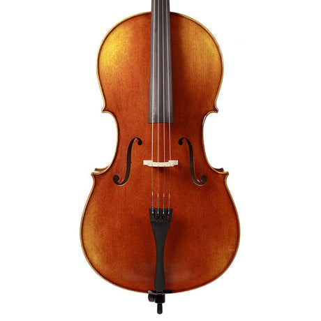 Rudolph RC-2044-EU cello 4/4, volledig massief, olie lak met lichtbruine afwerking, Europese houtsoorten