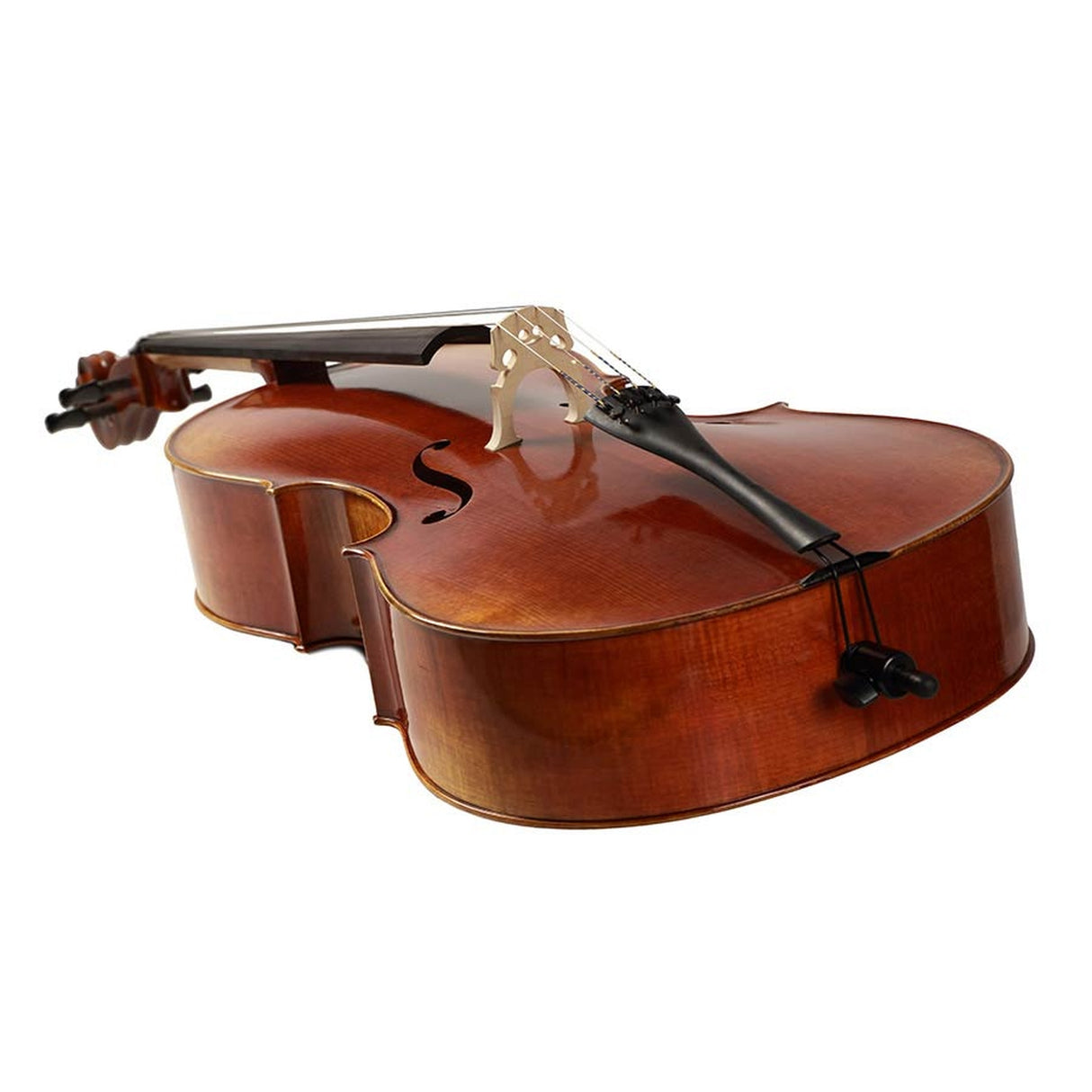 Rudolph RC-2044-EU cello 4/4, volledig massief, olie lak met lichtbruine afwerking, Europese houtsoorten