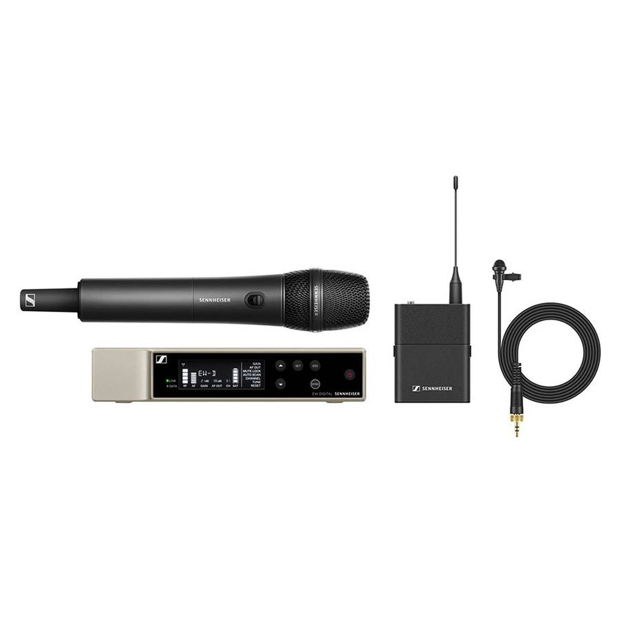 Sennheiser EWD ComboY1 EW-Digital draadloze combo set e835/S