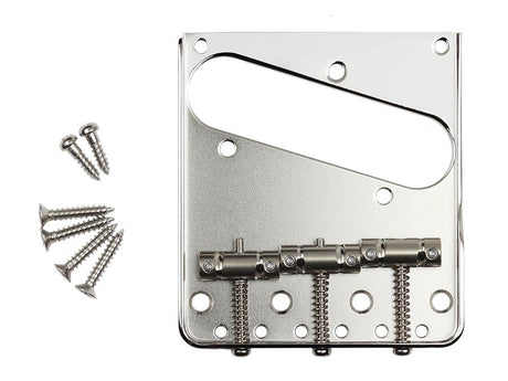 Hosco HK-24NS/TI Gitaarbrug by Gotoh – Titanium In-Tune Saddles