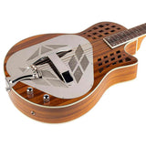 Royall KOA12US Tricone Resonator 12-Fret – Hawaïaans Koa, Cutaway, Undersaddle Pickup, Hardcase