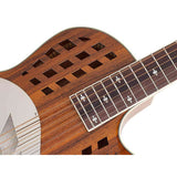 Royall KOA12US Tricone Resonator 12-Fret – Hawaïaans Koa, Cutaway, Undersaddle Pickup, Hardcase