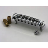 TonePros AVT2G-CH AVT2G wraparound bridge, for USA guitars, chrome