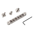 TonePros NVR2-N NVR2 tune-o-matic bridge, for USA guitars, nickel