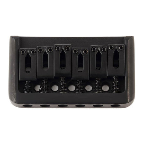 Boston B-1700-B bridge-tailpiece, PRS-model, pitch: 10,5mm, strings through body, black