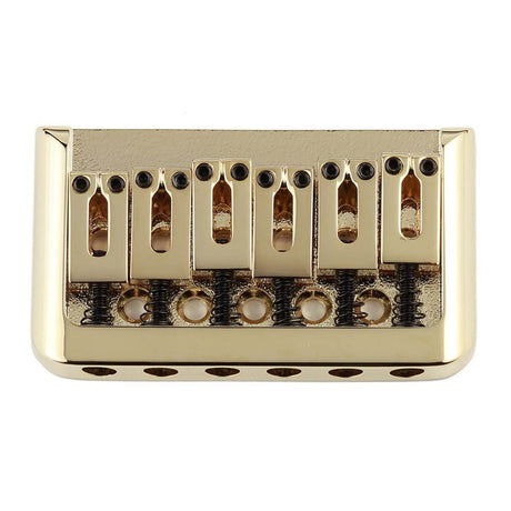 Boston B-1700-G bridge-tailpiece, PRS-model, pitch: 10,5mm, string through body, gold