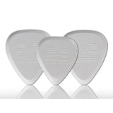 ChickenPicks 3-wood-CP luxe houten doos met 3 gitaarpicks + leren hoes