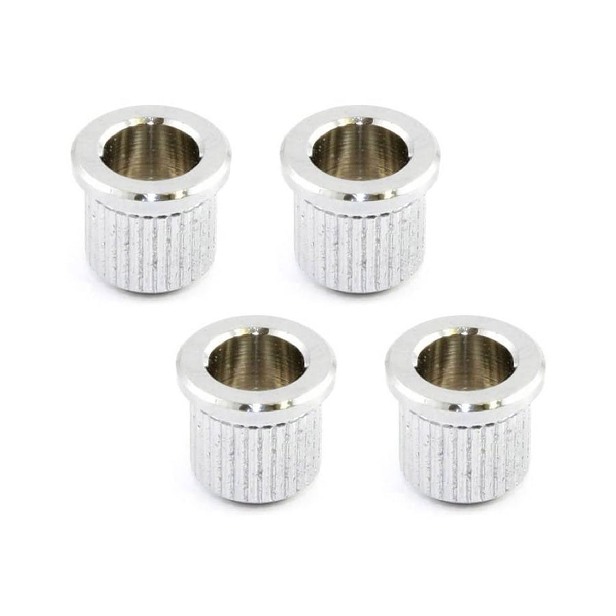 Allparts AP0287010 Gotoh bass ferrules, chrome, 4pcs