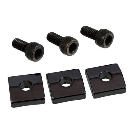 Allparts BP0116003 nut blocks, 3pcs, black