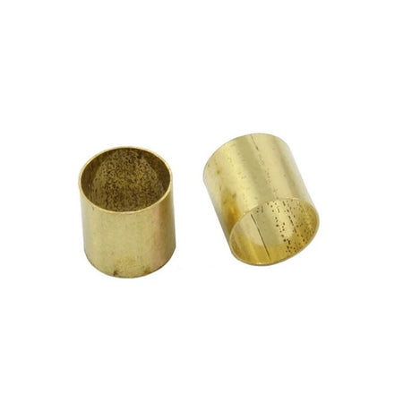 Allparts EP0220B08 bulk pack of brass pot sleeves, 50pcs