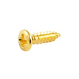 Allparts GS0001B02 bulk pack of pickguard screws, gold, 100pcs