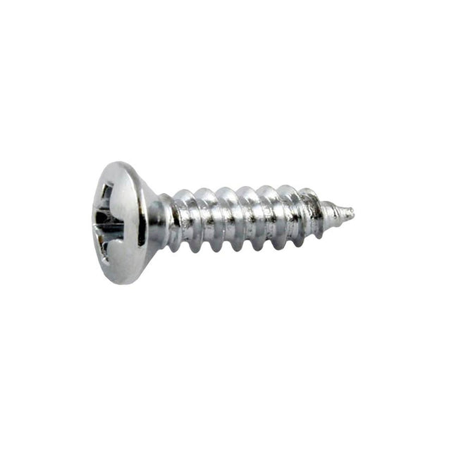 Allparts GS0001B10 bulk pack of pickguard screws, chrome, 100pcs