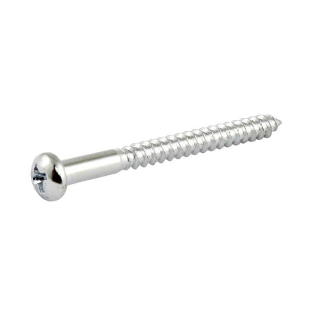 Allparts GS0011010 bass pickup screws, chrome, 8pcs