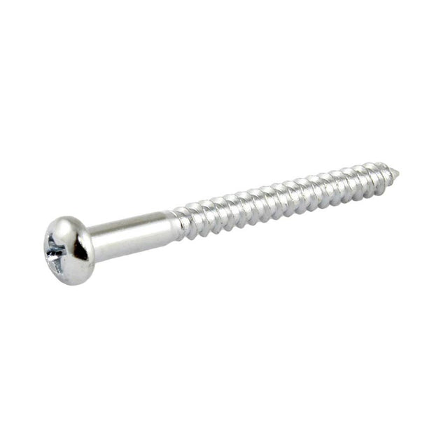 Allparts GS0011B10 bulk pack of bass pickup screws, chrome, 50pcs