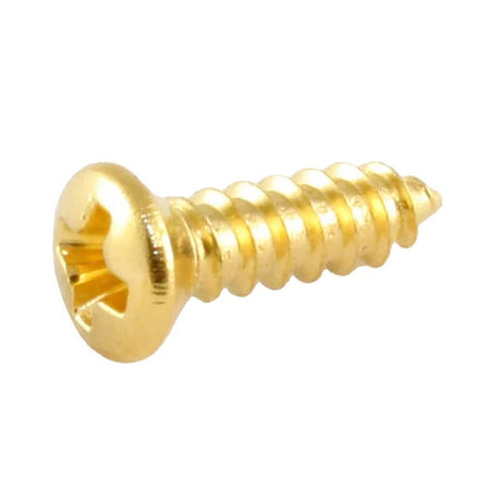 Allparts GS0050002 Gibson® size pickguard screws, gold, 20pcs