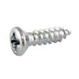 Allparts GS0050B10 bulk pack of Gibson® size pickguard screws, chrome, 100pcs