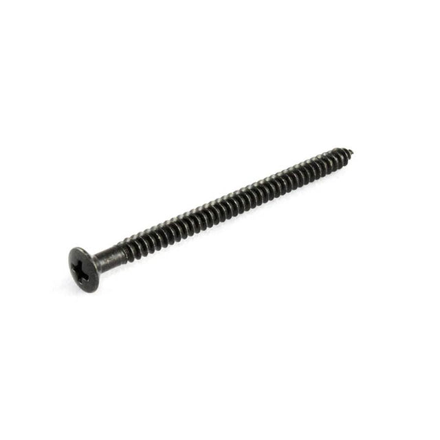 Allparts GS3312B03 soapbar pickup mounting screws, black, 50 pcs