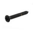 Allparts GS3364B03 bulk pack of 1-inch bridge mounting screws, black, 50pcs