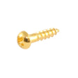 Allparts GS3376002 small tuner screws, gold, 16pcs