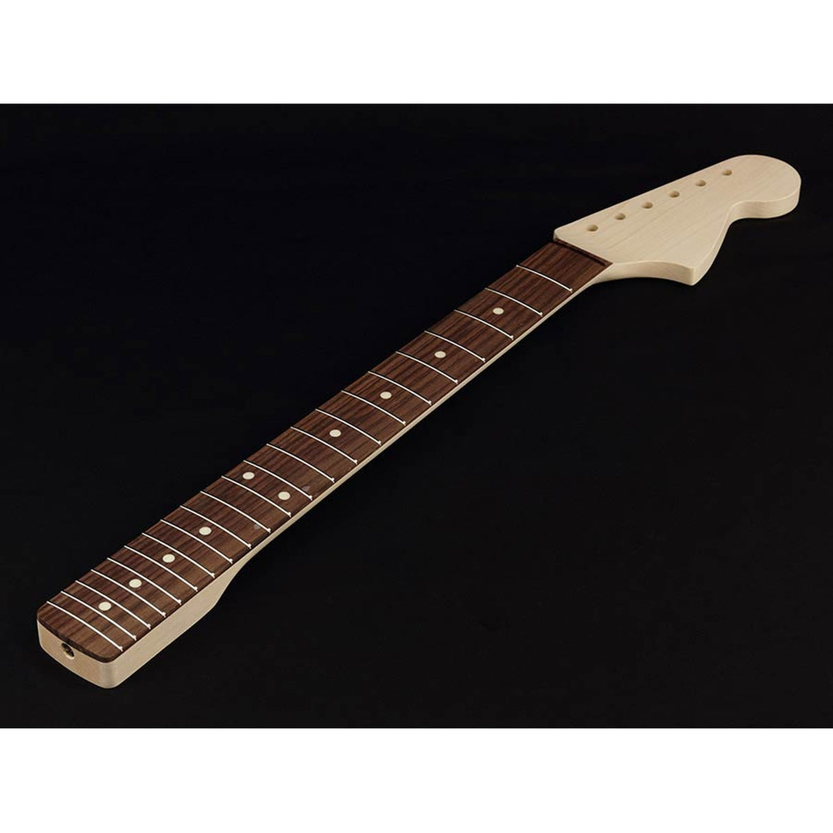 Allparts JGRO neck for Jaguar®, rosewood fretboard, 7,25" radius, 22 vintage frets, sanded/unfinished