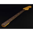 Allparts JRF neck for Jazz Bass®, rosewood fretboard, 10" radius, 20 frets, vintage tinted finish