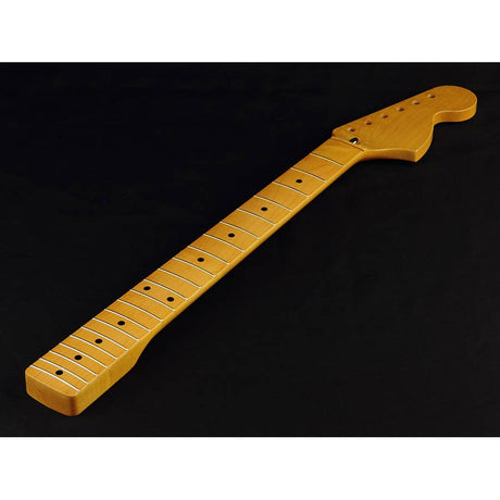 Allparts LMF large headstock Stratocaster® neck, maple, 7,25" radius, 21 tall frets, polyurethane finish