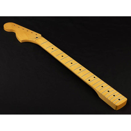 Allparts LMFL large headstock Stratocaster® neck, left handed, maple, 7,25", 21 tall frets, polyurethane finish