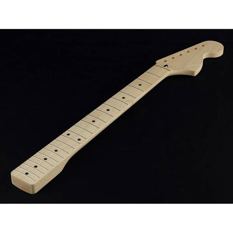 Allparts LMO large headstock Stratocaster® neck, maple, 7,25" radius, 21 tall frets, sanded/unfinished